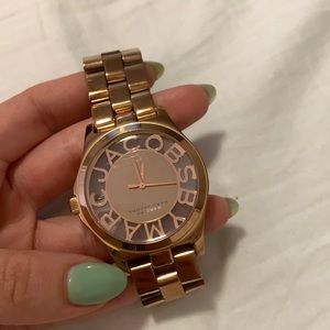 Rose Gold Marc Jacobs Watch